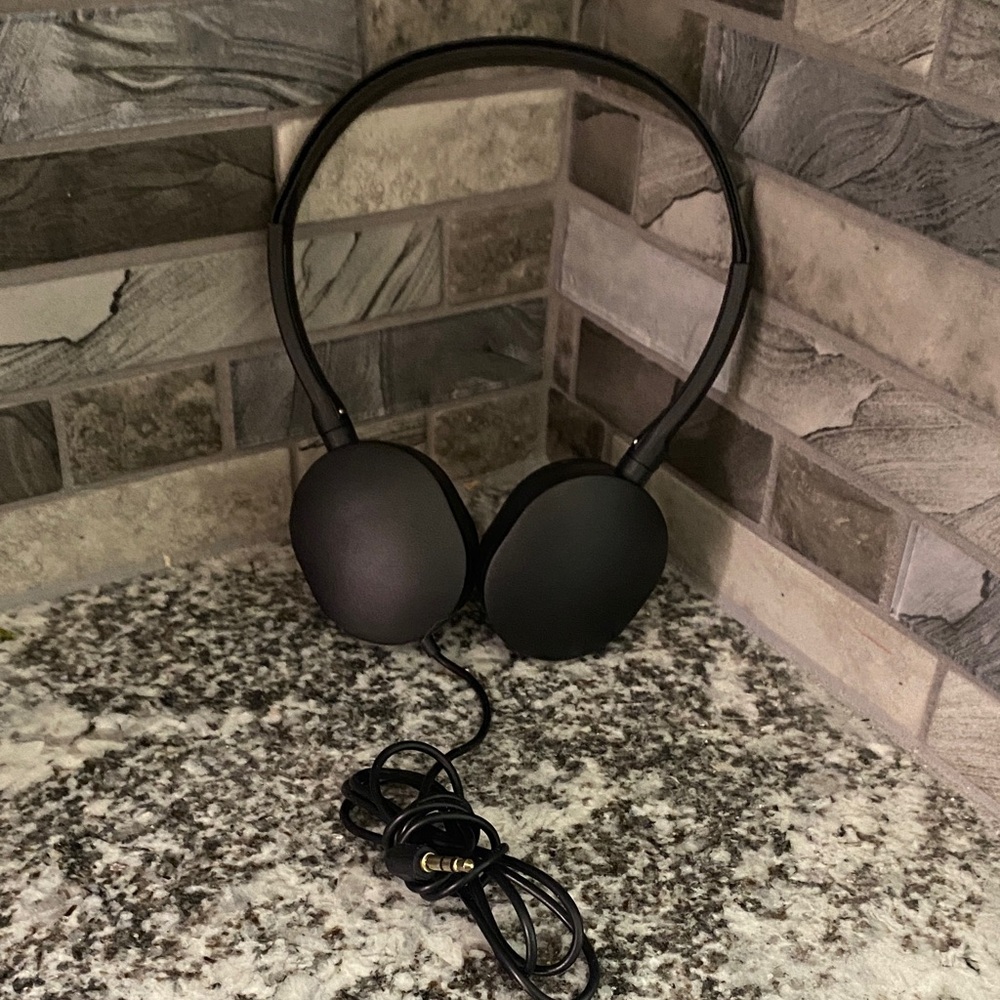Black Over-Ear Headphones NWOT